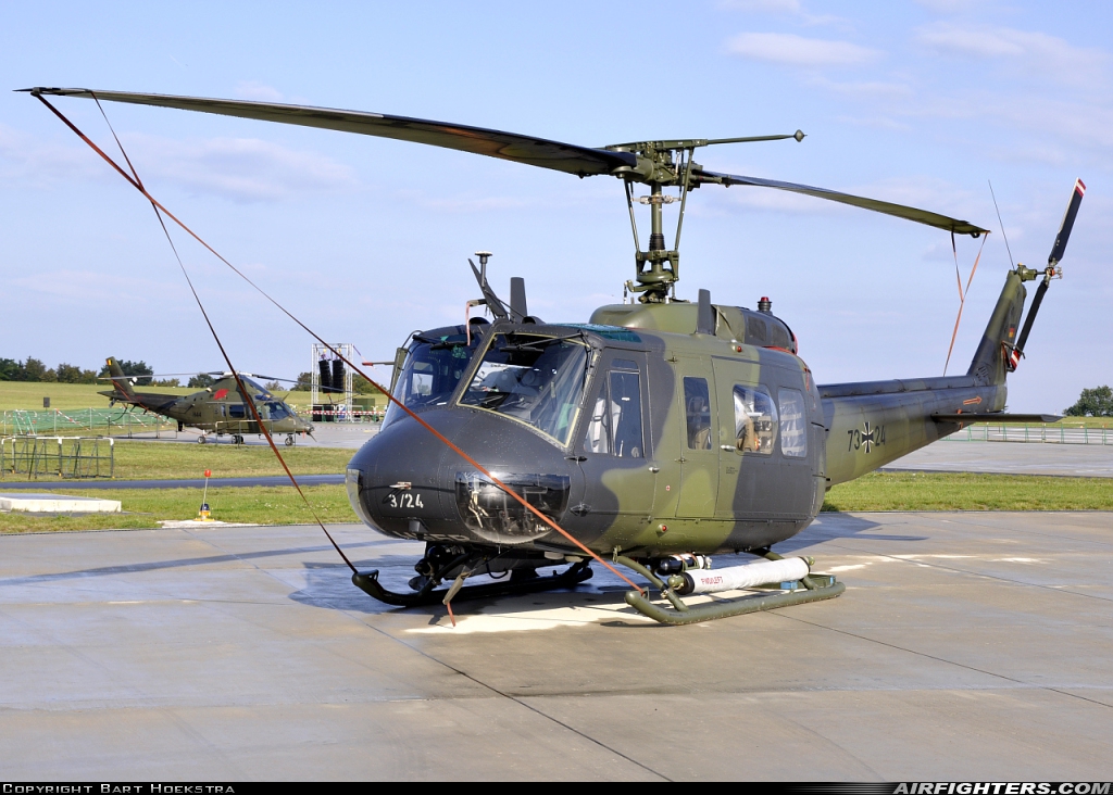 Germany - Army Bell UH-1D Iroquois (205) 73+24 at Niederstetten (ETHN), Germany