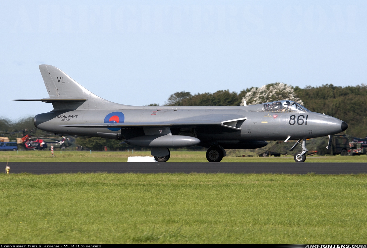 Private Hawker Hunter GAII G-GAII at Leeuwarden (LWR / EHLW), Netherlands