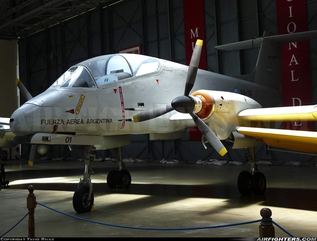Argentina - Air Force FMA IA-58 Pucara AX-01 at Moron (MOR / SADM), Argentina