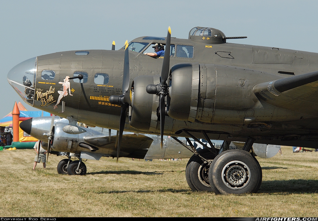 Private - Military Aircraft Restoration Corporation Boeing B-17G Flying Fortress (299P) N3703G at Rochester - Greater Rochester Int. (Monroe County) (ROC / KROC), USA
