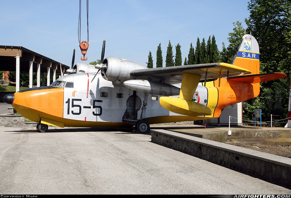 Italy - Air Force Grumman HU-16A Albatross (SA-16A/G-64) MM50179 at Vigna di Valle - Seaplane (LIRB), Italy