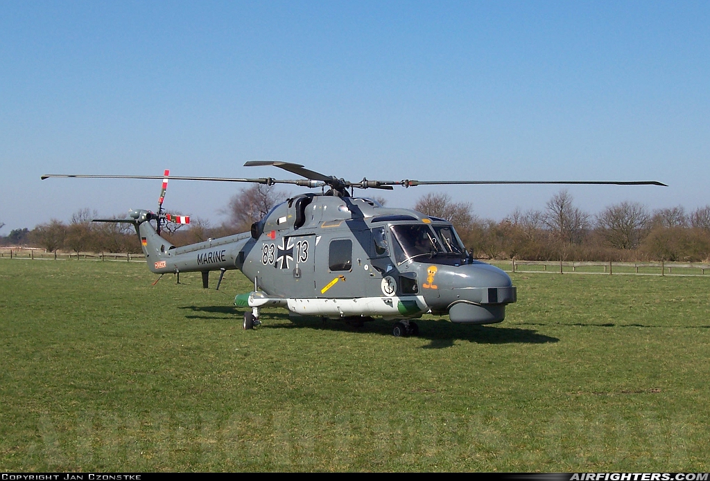 Germany - Navy Westland WG-13 Super Lynx Mk88A 83+13 at Nordholz (- Cuxhaven) (NDZ / ETMN), Germany