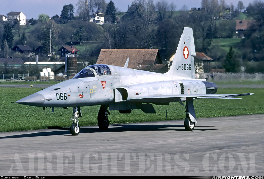 Switzerland - Air Force Northrop F-5E Tiger II J-3066 at Dubendorf (LSMD), Switzerland