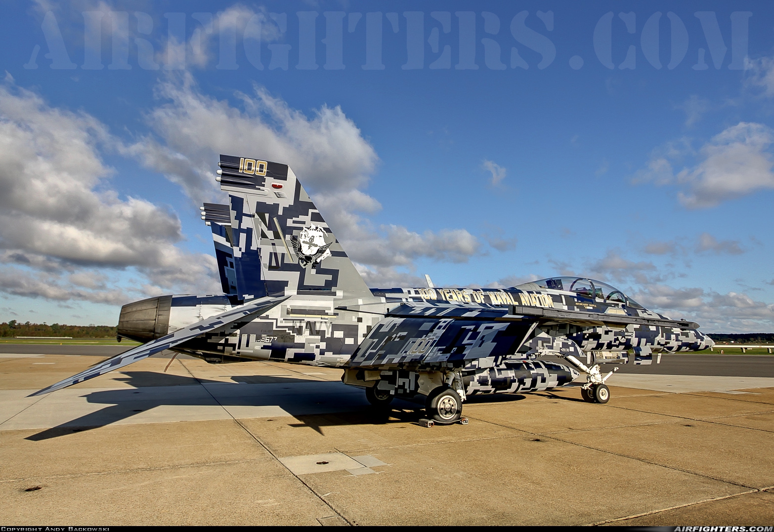 USA - Navy Boeing F/A-18F Super Hornet 165677 at Virginia Beach - Oceana NAS / Apollo Soucek Field (NTU / KNTU), USA