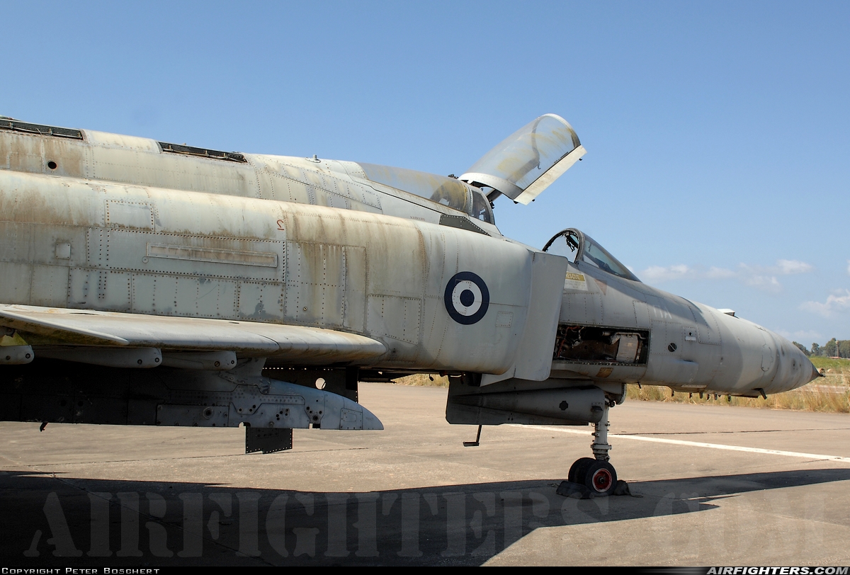 Greece - Air Force McDonnell Douglas F-4E Phantom II 68-0445 at Andravida (Pyrgos -) (PYR / LGAD), Greece
