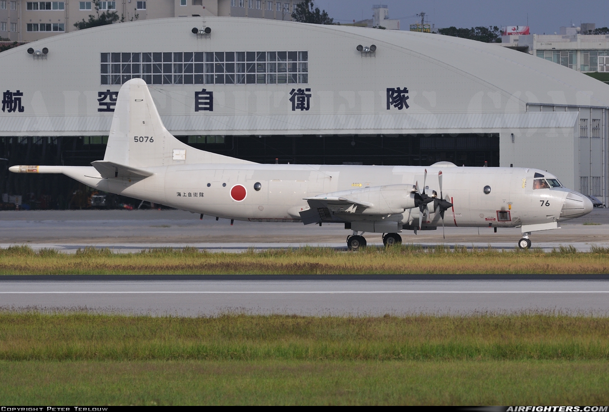 Japan - Navy Lockheed P-3C Orion 5076 at Naha (AHA / OKA / ROAH), Japan