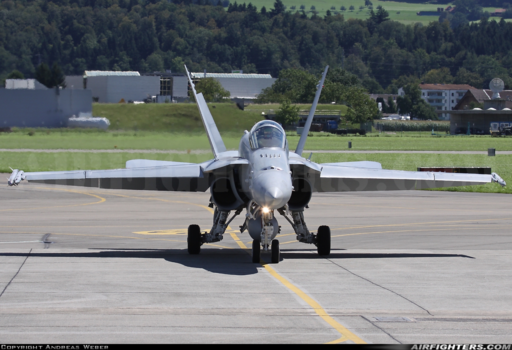 Switzerland - Air Force McDonnell Douglas F/A-18C Hornet J-5016 at Emmen (EML / LSME), Switzerland