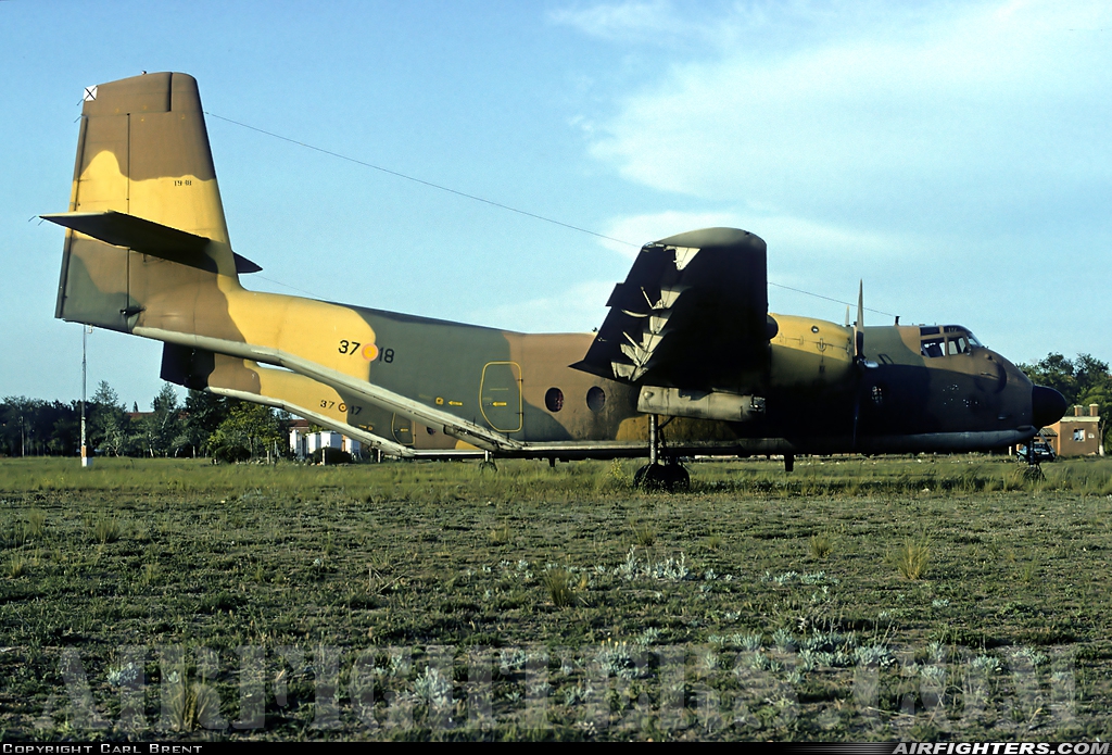 Spain - Air Force De Havilland Canada C-7A Caribou (DHC-4) T.9-18 at Valladolid (- Villanubla) (VLL / LEVD), Spain