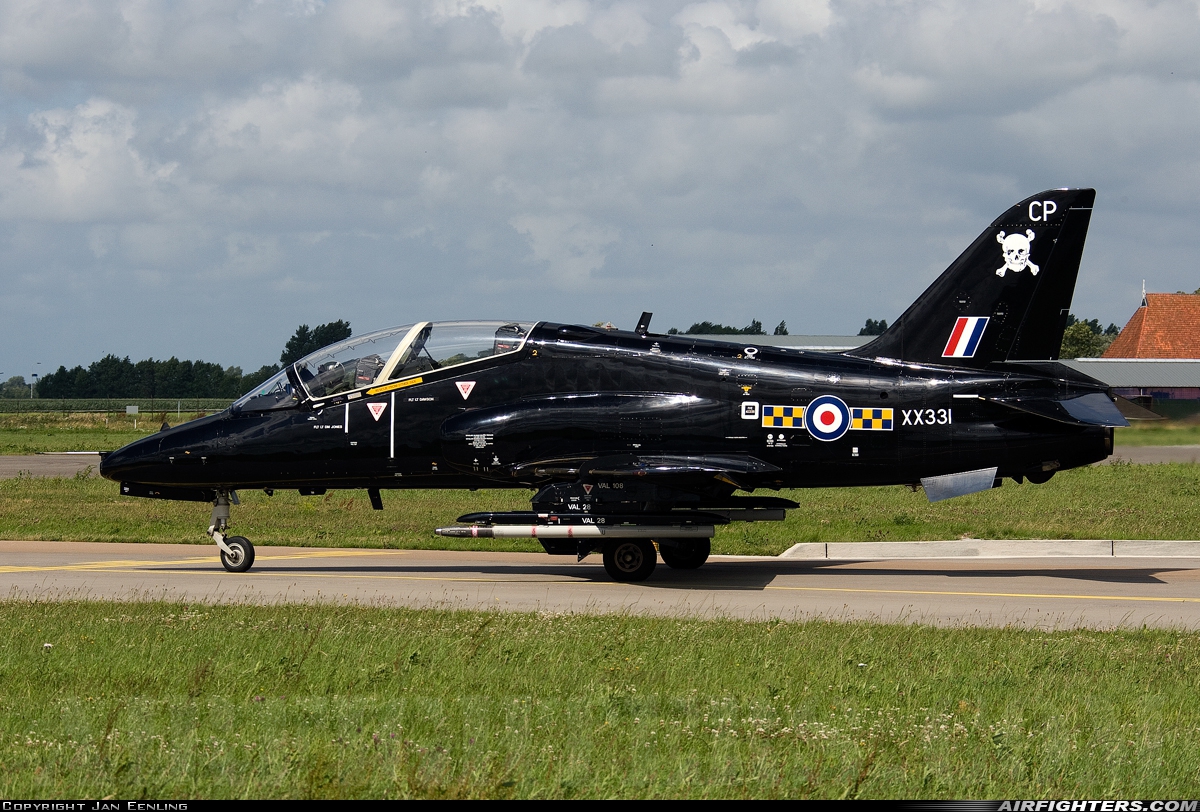 UK - Air Force British Aerospace Hawk T.1A XX331 at Leeuwarden (LWR / EHLW), Netherlands