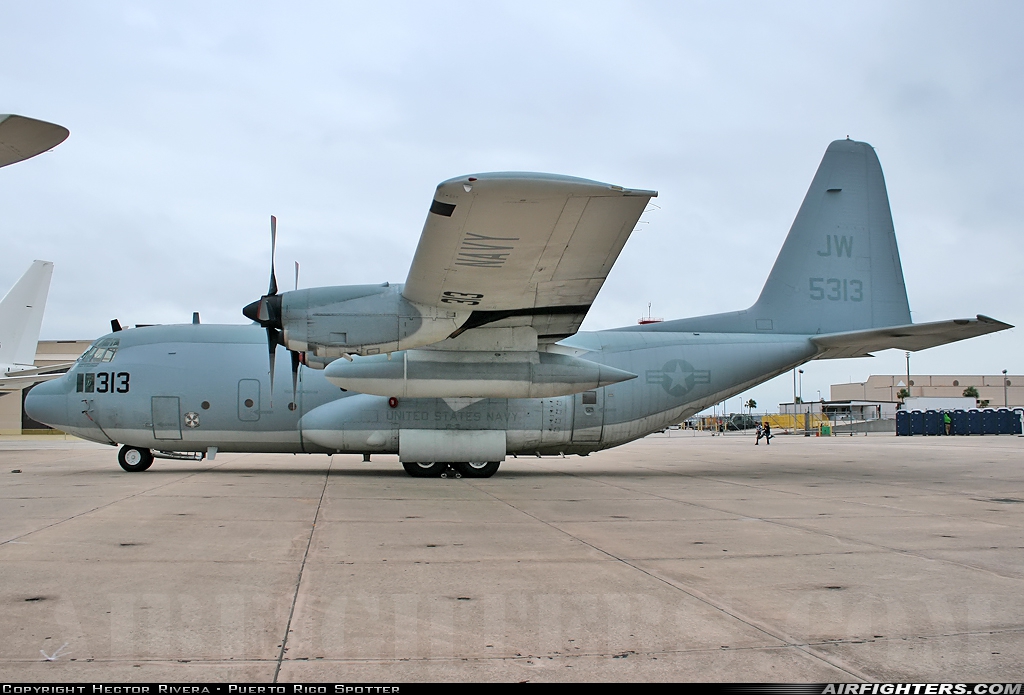 USA - Navy Lockheed C-130T Hercules (L-382) 165313 at Jacksonville - NAS Towers Field (NIP / KNIP), USA