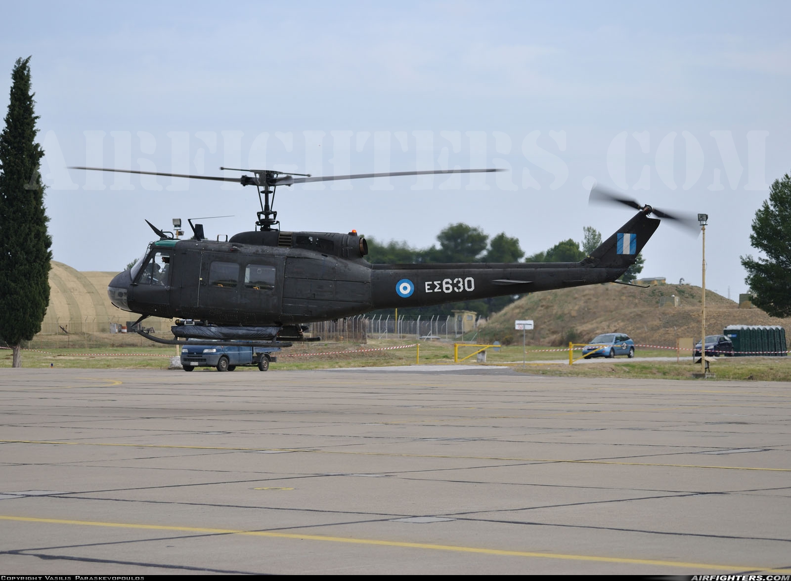 Greece - Army Bell UH-1H Iroquois (205) ES630 at Tanagra (LGTG), Greece