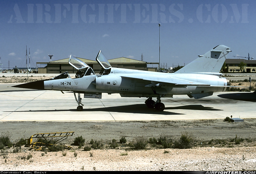 Spain - Air Force Dassault Mirage F1BE CE.14-27 at Albacete (- Los Llanos) (LEAB), Spain