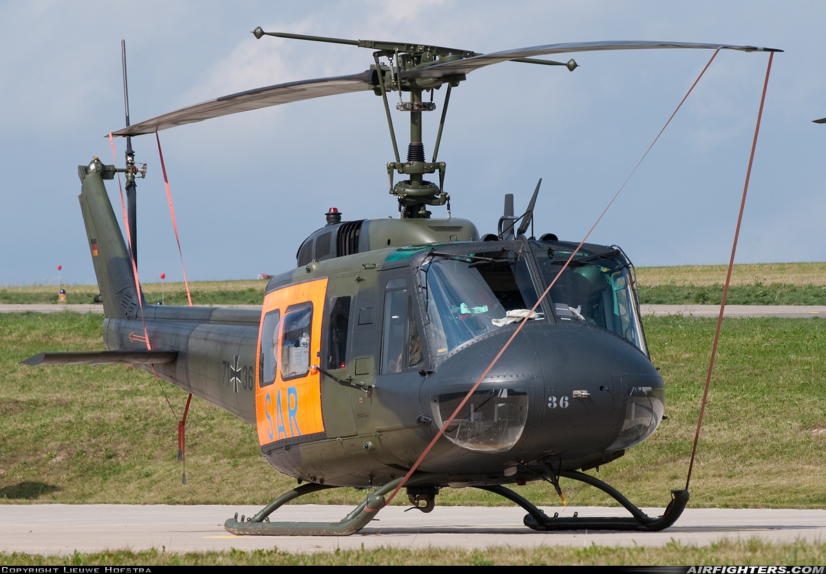 Germany - Air Force Bell UH-1D Iroquois (205) 71+36 at Niederstetten (ETHN), Germany