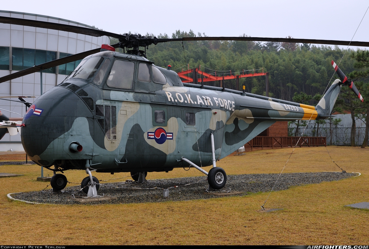 South Korea - Air Force Sikorsky UH-19D Chickasaw 64283 at Off-Airport - Sacheon, South Korea