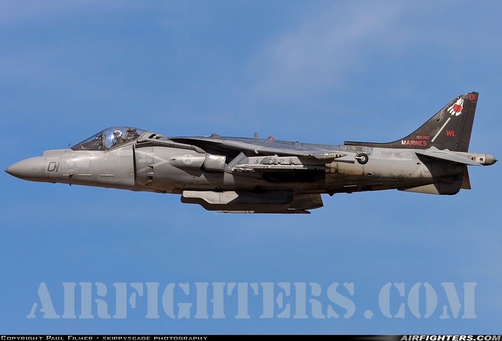 USA - Marines McDonnell Douglas AV-8B+ Harrier ll 165397 at Phoenix (Chandler) - Williams Gateway (AFB) (CHD / IWA / KIWA), USA