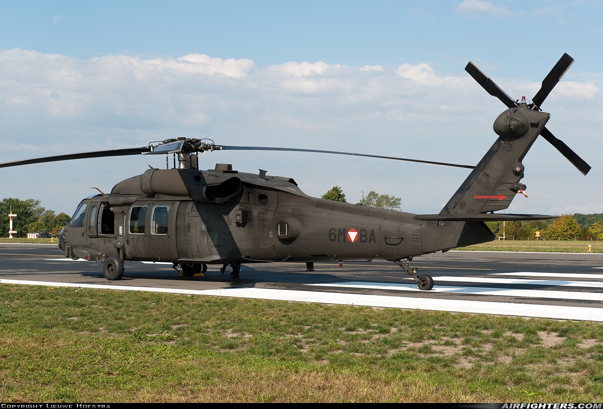 Austria - Air Force Sikorsky S-70A-42 Black Hawk 6M-BA at Niederstetten (ETHN), Germany