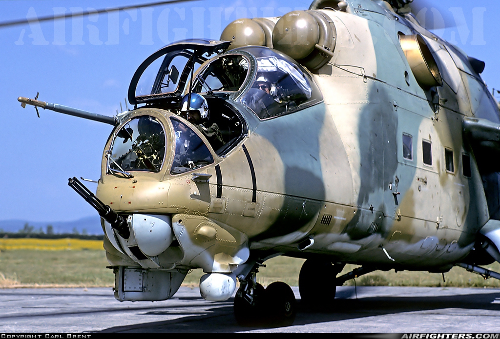 Hungary - Air Force Mil Mi-24D 005 at Szentkiralyszabadja (LHSA), Hungary