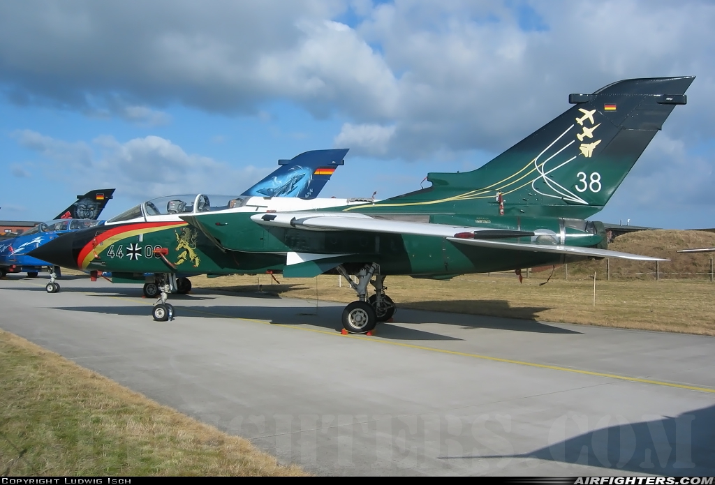 Germany - Air Force Panavia Tornado IDS 44+08 at Eggebek (ETME), Germany