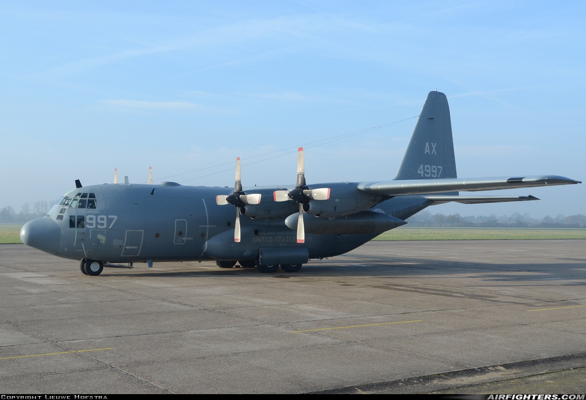 USA - Navy Lockheed C-130T Hercules (L-382) 164997 at Groningen - Eelde (GRQ / EHGG), Netherlands