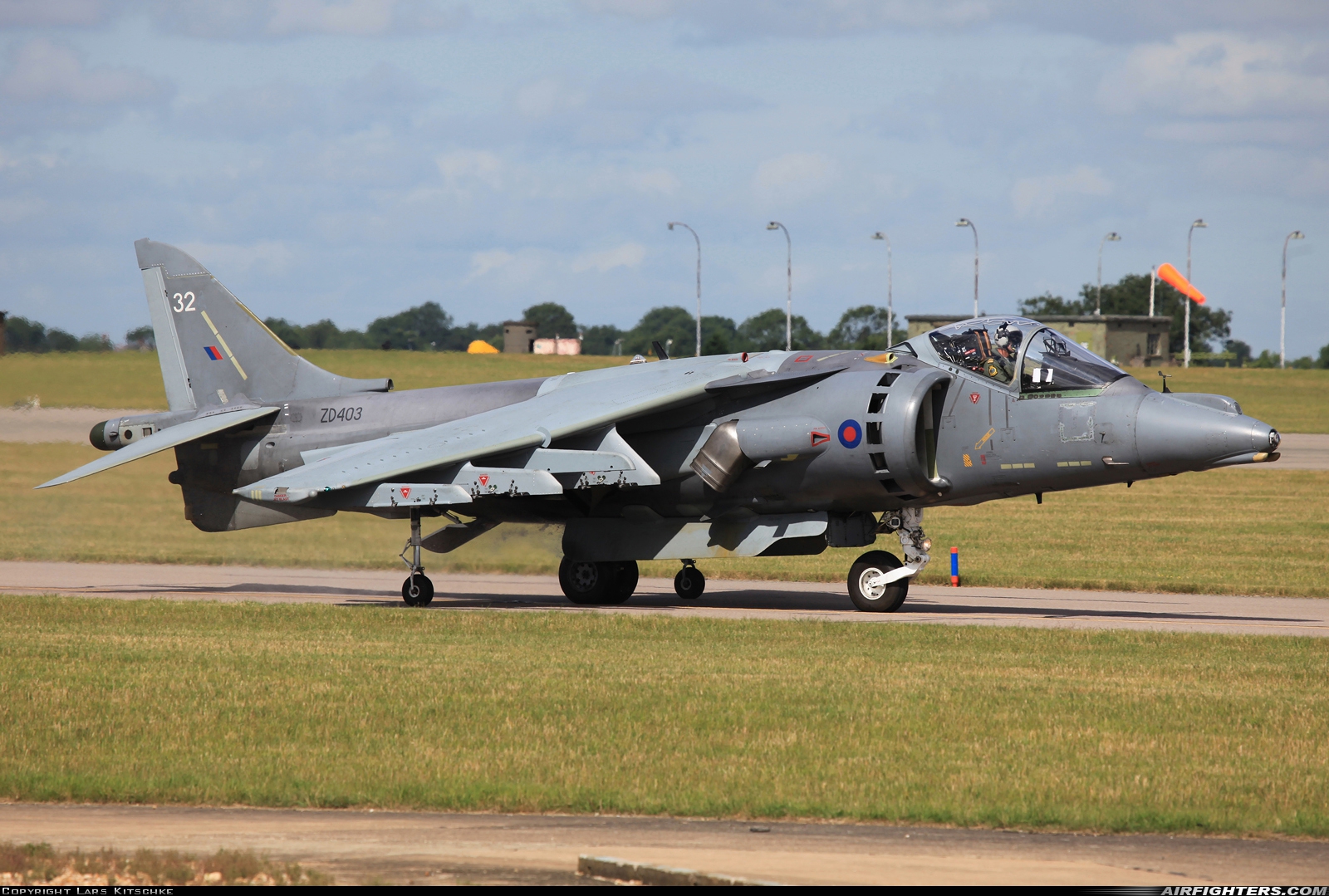UK - Air Force British Aerospace Harrier GR.9 ZD403 at Cottesmore (Oakham) (OKH / EGXJ), UK