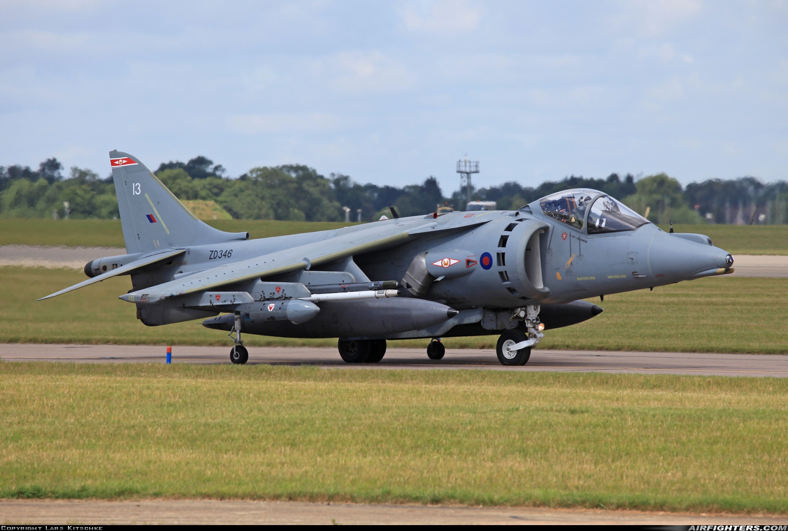 UK - Air Force British Aerospace Harrier GR.9 ZD346 at Cottesmore (Oakham) (OKH / EGXJ), UK