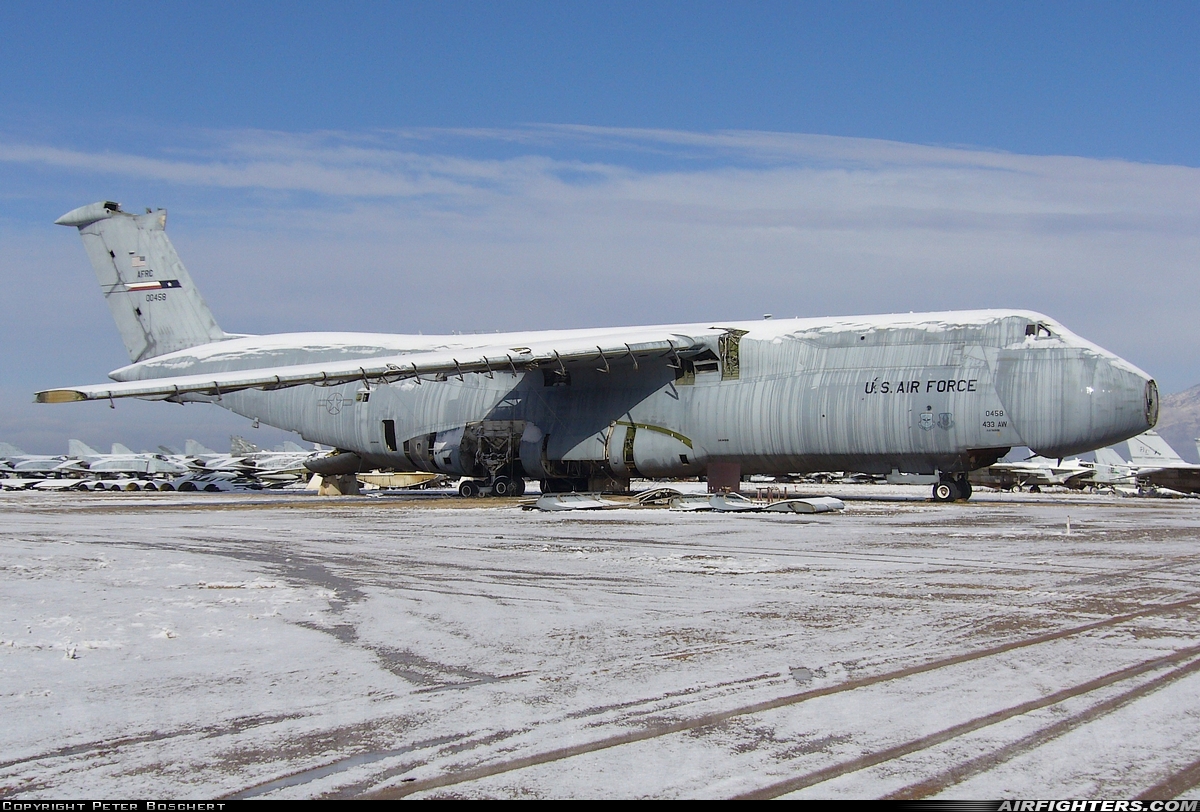 USA - Air Force Lockheed C-5A Galaxy (L-500) 70-0458 at Tucson - Davis-Monthan AFB (DMA / KDMA), USA