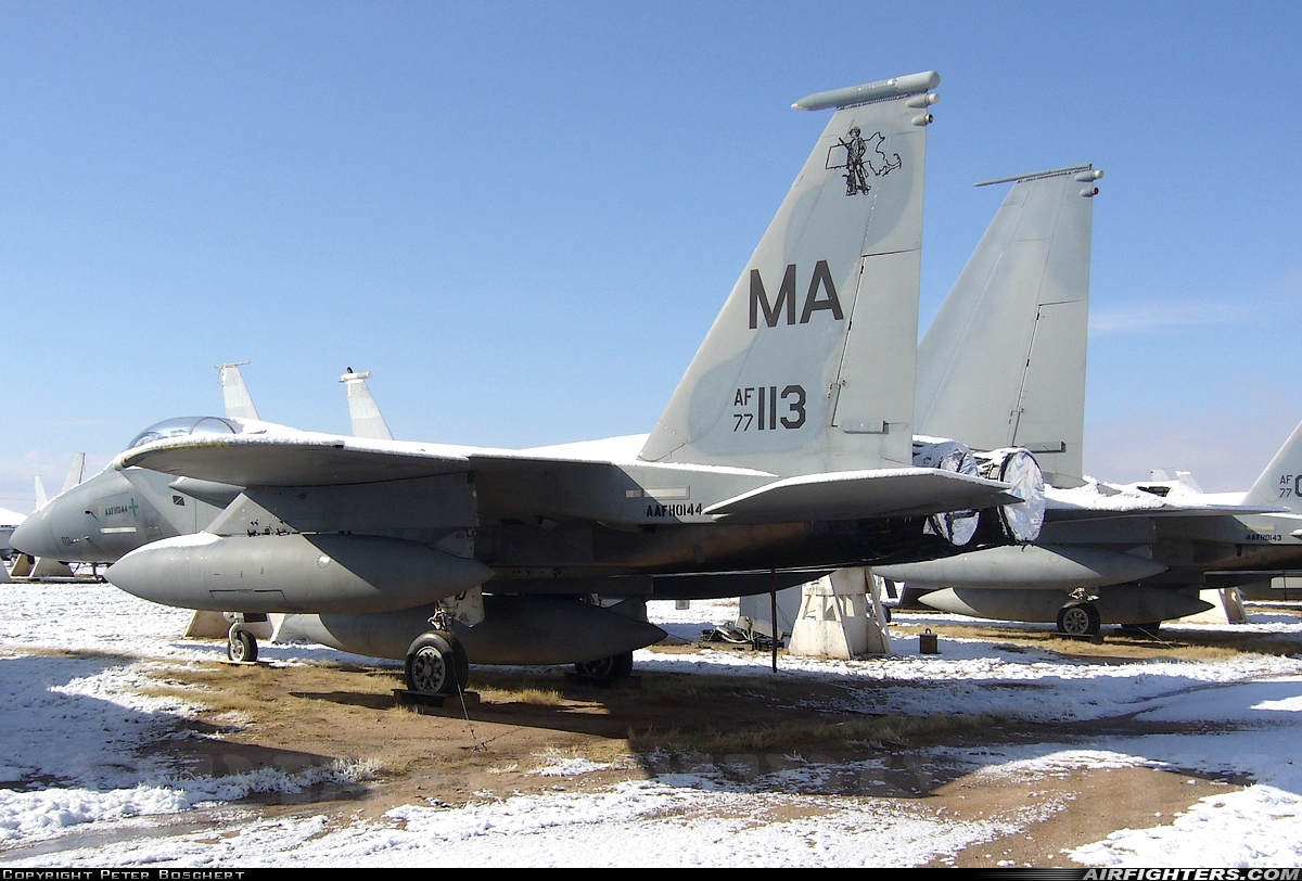 USA - Air Force McDonnell Douglas F-15A Eagle 77-0113 at Tucson - Davis-Monthan AFB (DMA / KDMA), USA