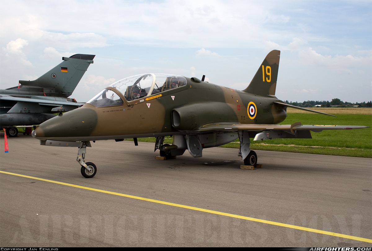 UK - Air Force British Aerospace Hawk T.1 XX184 at Lechfeld (ETSL), Germany