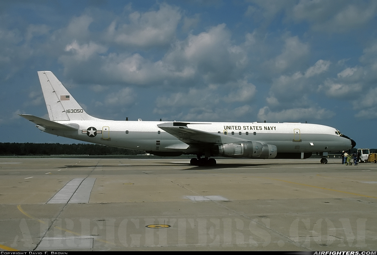 USA - Navy Douglas (DC-8-54F) EC-24A 163050 at Virginia Beach - Oceana NAS / Apollo Soucek Field (NTU / KNTU), USA