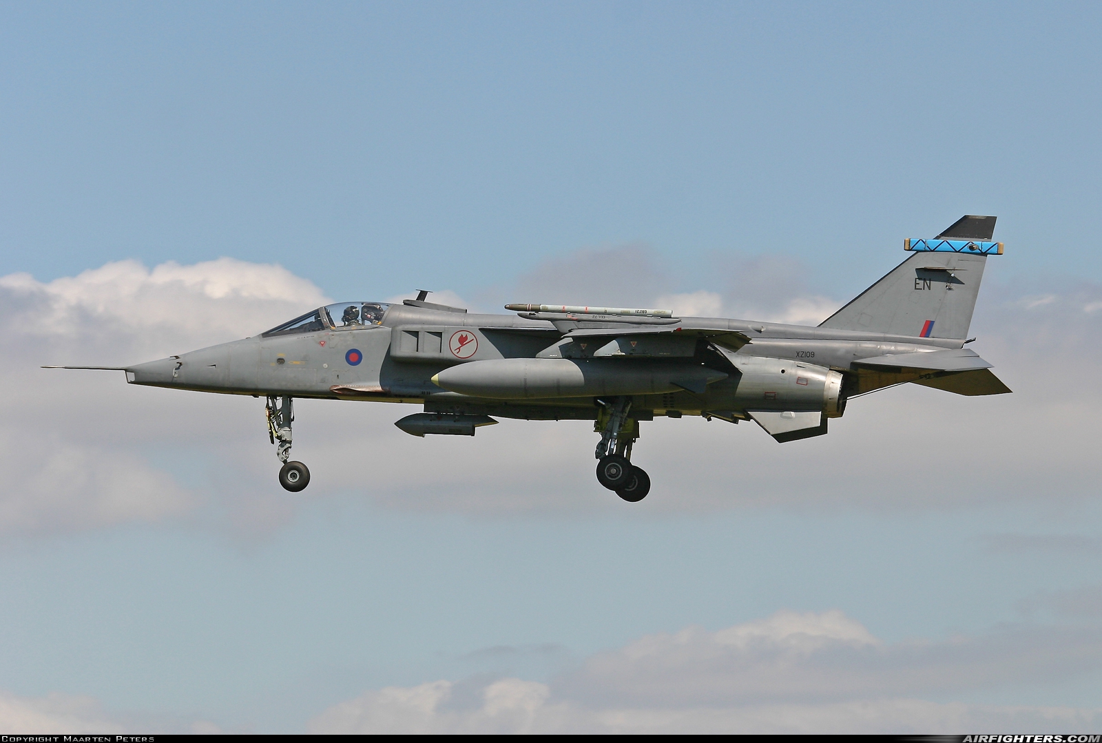 UK - Air Force Sepecat Jaguar GR3 XZ109 at Coningsby (EGXC), UK