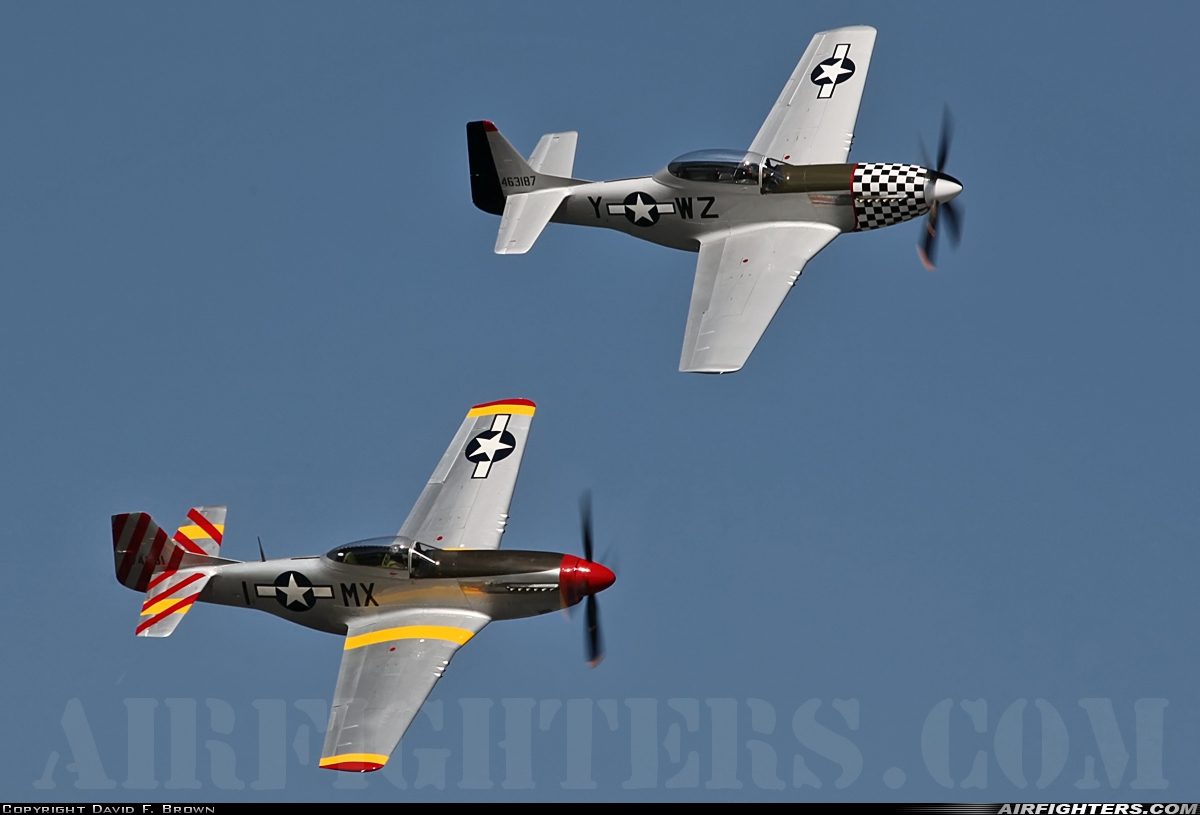 Private North American P-51D Mustang NL351MX at Jacksonville - NAS Towers Field (NIP / KNIP), USA