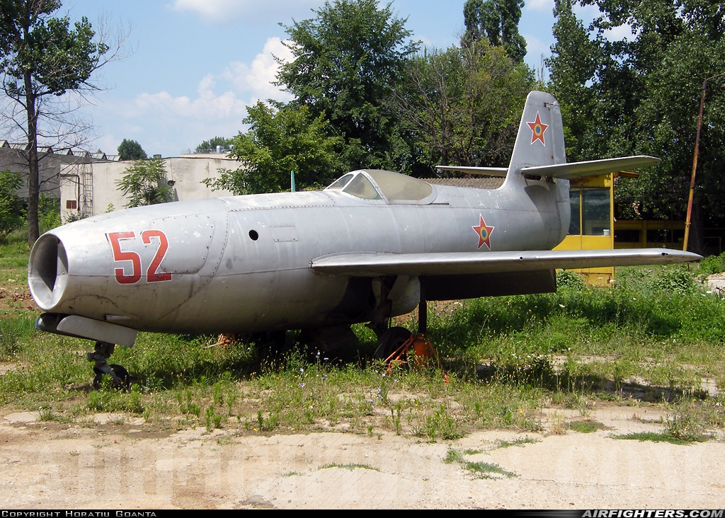 Romania - Air Force Yakovlev Yak-23 52 at Off-Airport - Bucharest, Romania