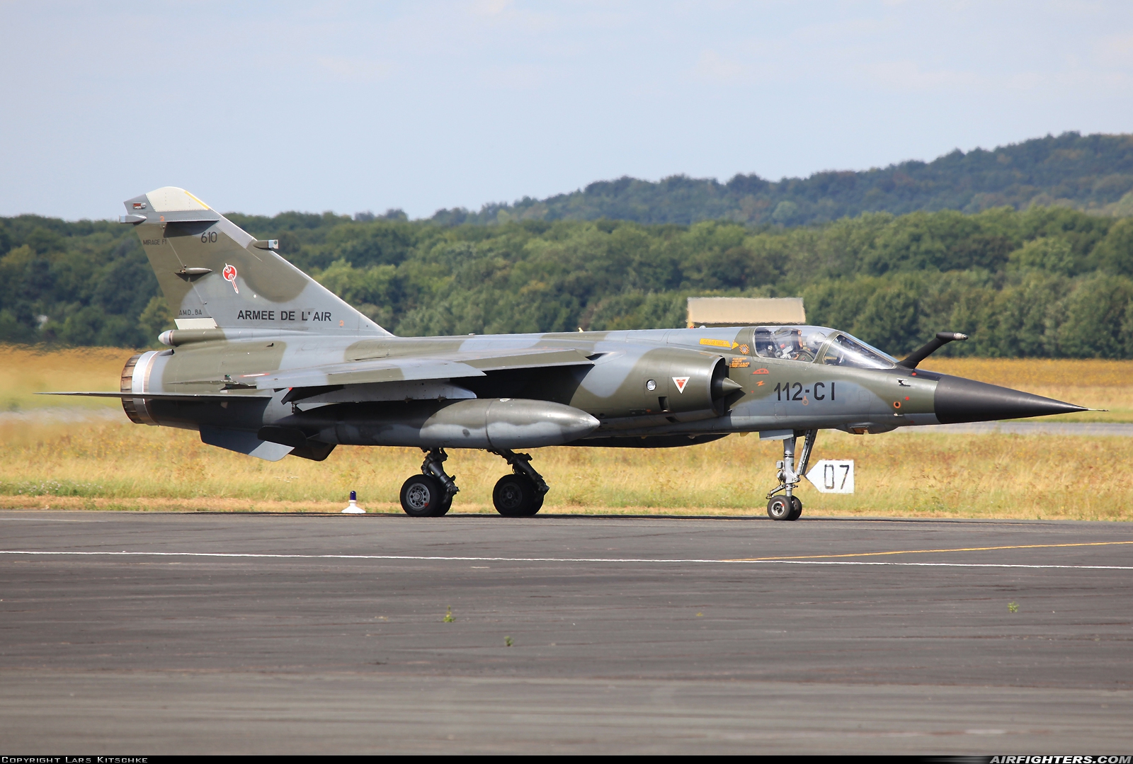 France - Air Force Dassault Mirage F1CR 610 at Reims - Champagne (RHE / LFSR), France