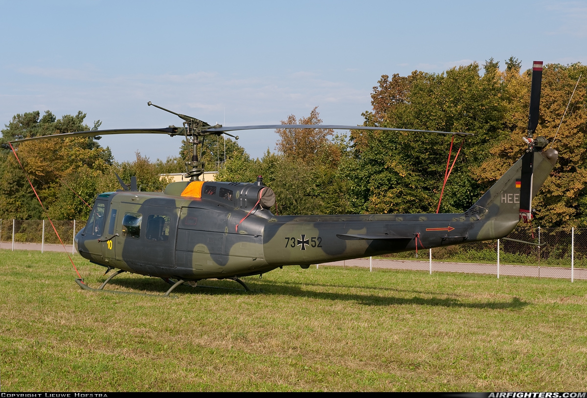 Germany - Army Bell UH-1D Iroquois (205) 73+52 at Niederstetten (ETHN), Germany