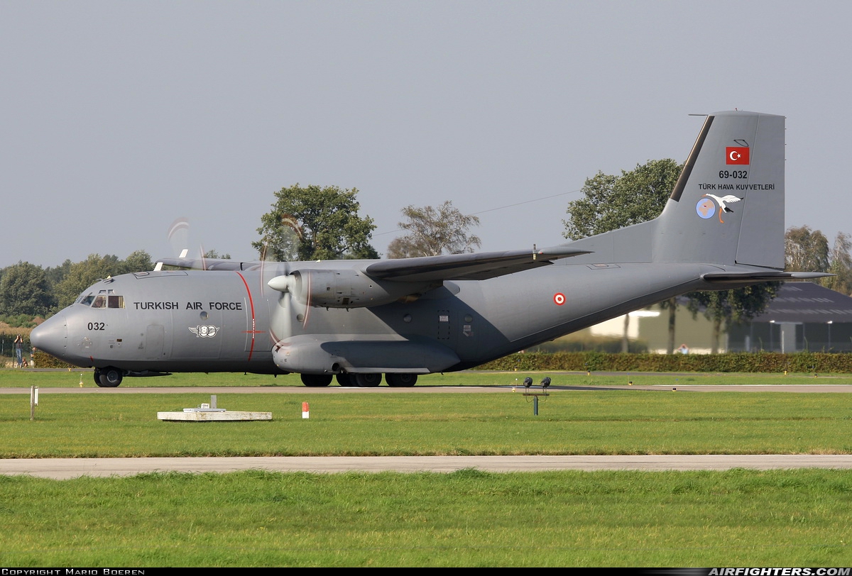Türkiye - Air Force Transport Allianz C-160D 69-032 at Uden - Volkel (UDE / EHVK), Netherlands