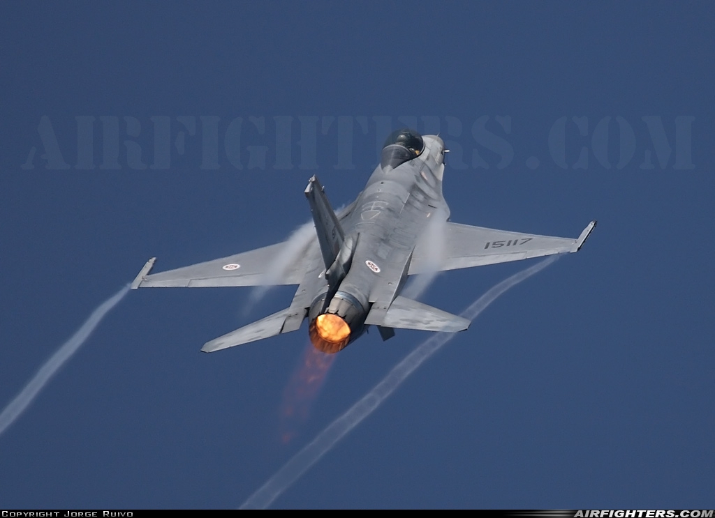 Photo ID 11072 by Jorge Ruivo. Portugal Air Force General Dynamics F 16A Fighting Falcon, 15117