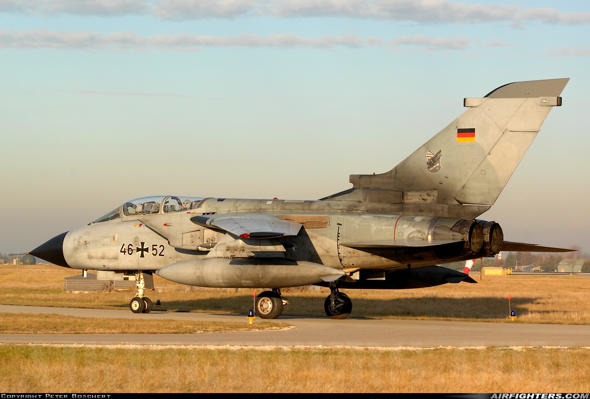 Germany - Air Force Panavia Tornado ECR 46+52 at Lechfeld (ETSL), Germany
