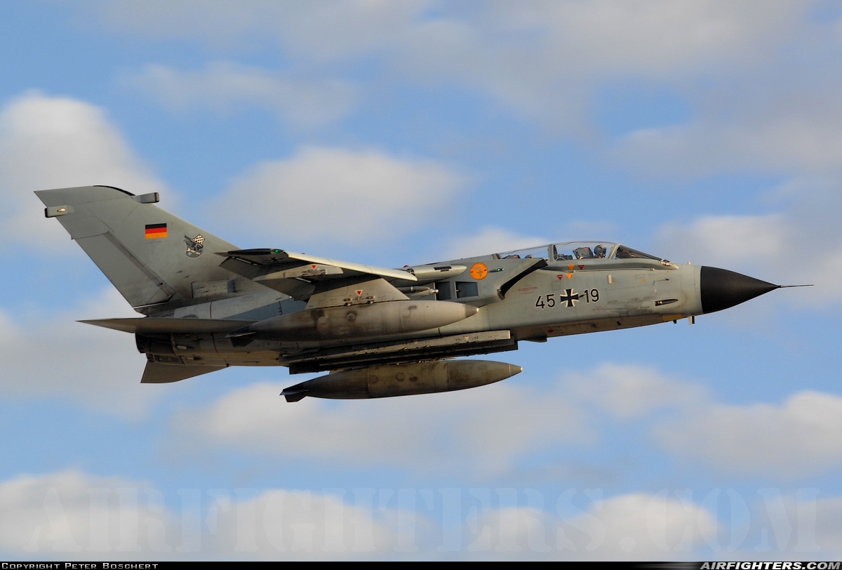Germany - Air Force Panavia Tornado IDS 45+19 at Lechfeld (ETSL), Germany