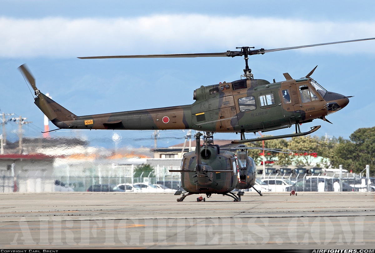 Japan - Army Bell UH-1J Iroquois 41869 at Akeno (RJOE), Japan