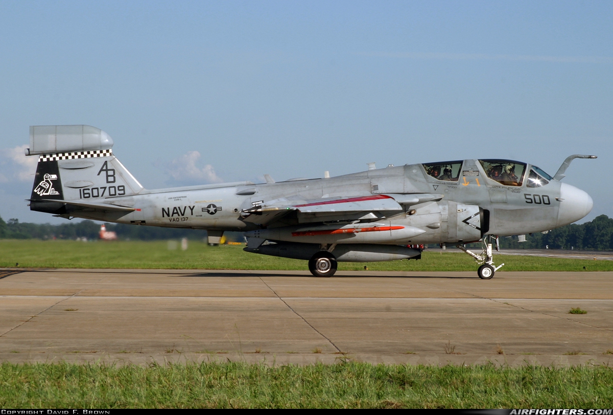 USA - Navy Grumman EA-6B Prowler (G-128) 160709 at Virginia Beach - Oceana NAS / Apollo Soucek Field (NTU / KNTU), USA