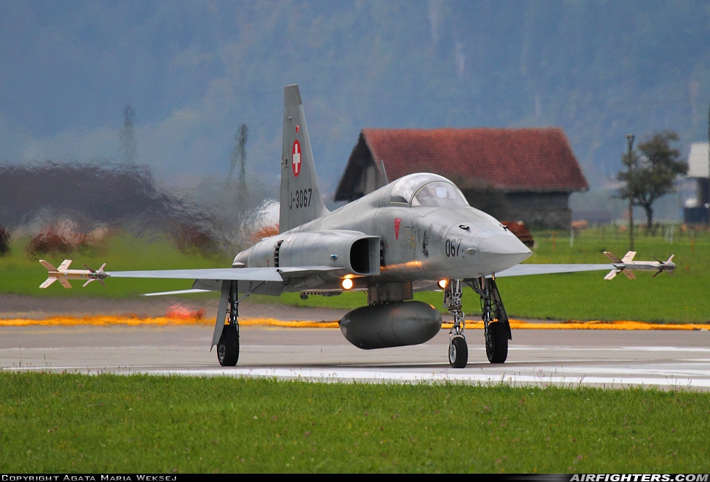 Switzerland - Air Force Northrop F-5E Tiger II J-3067 at Meiringen (LSMM), Switzerland