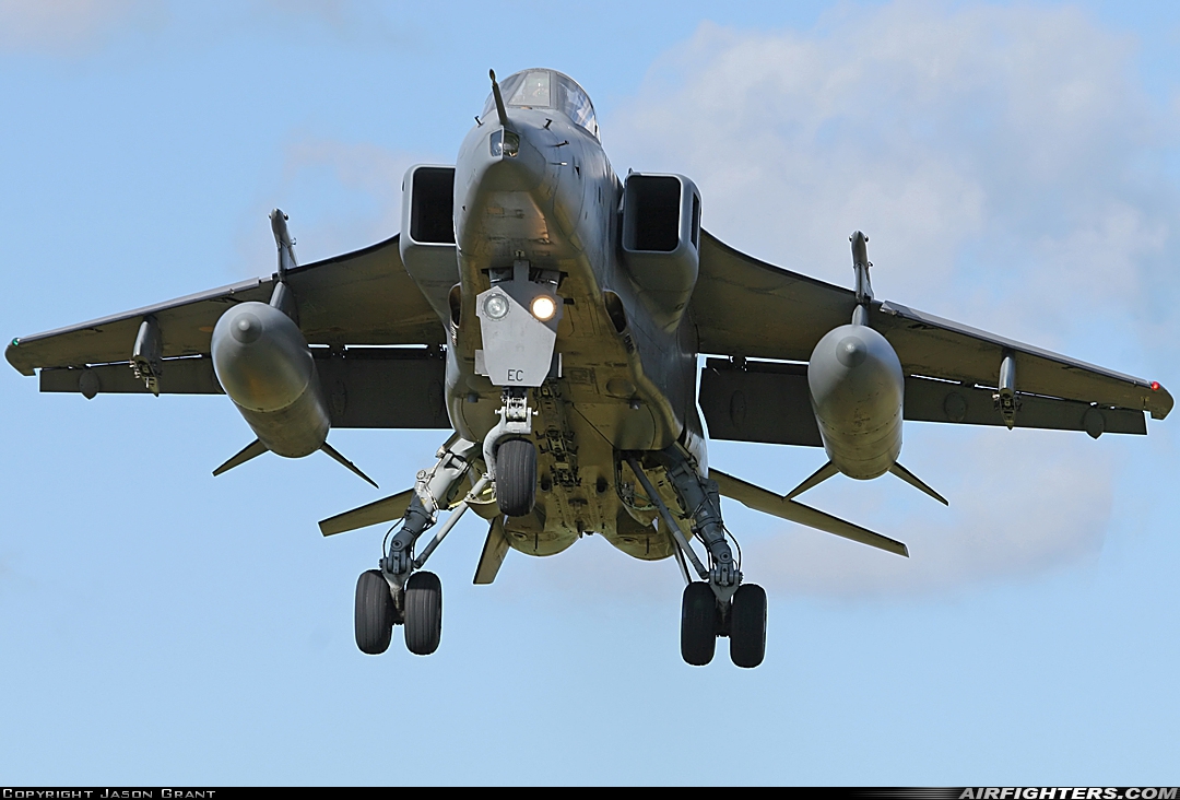 UK - Air Force Sepecat Jaguar GR3A XX724 at Lossiemouth (LMO / EGQS), UK
