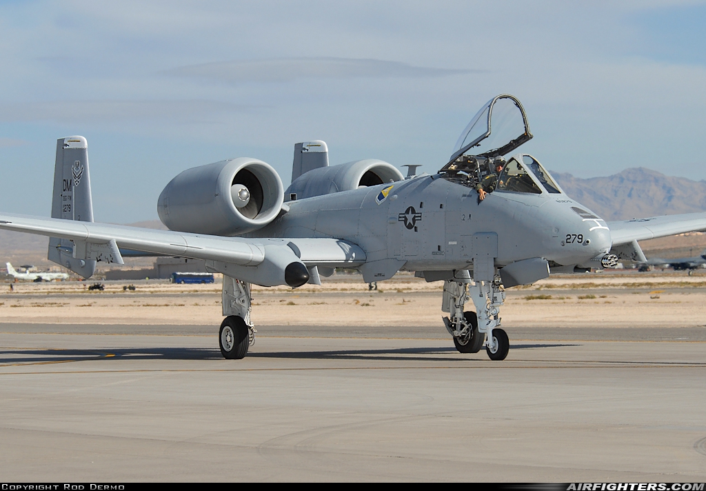 USA - Air Force Fairchild OA-10A Thunderbolt II 80-0279 at Las Vegas - Nellis AFB (LSV / KLSV), USA