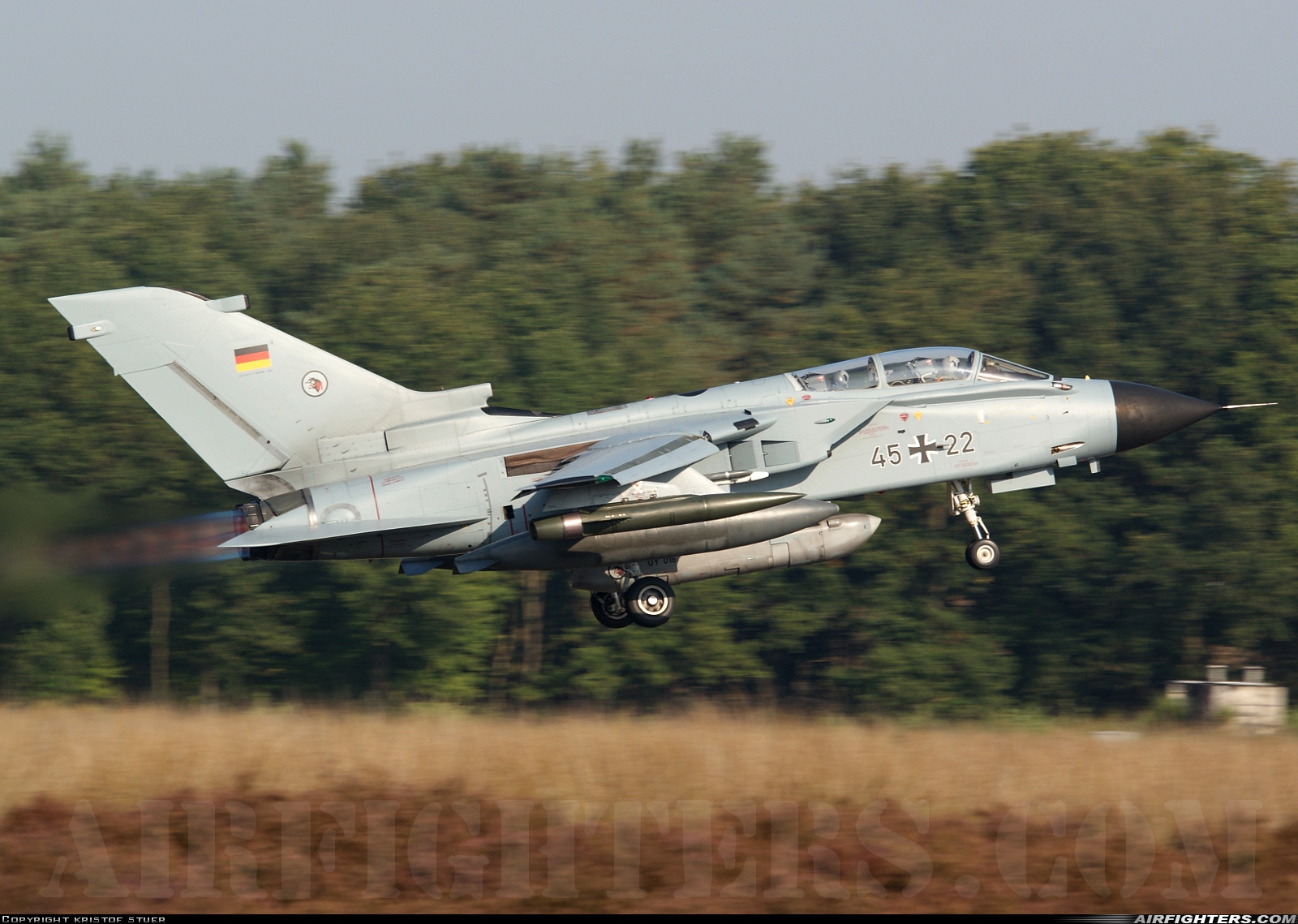 Germany - Air Force Panavia Tornado IDS 45+22 at Kleine Brogel (EBBL), Belgium