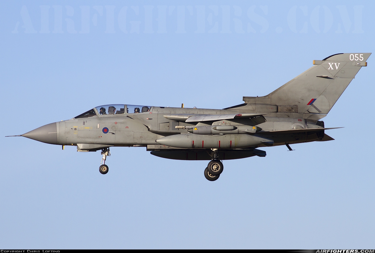 UK - Air Force Panavia Tornado GR4 ZA587 at Marham (King's Lynn -) (KNF / EGYM), UK