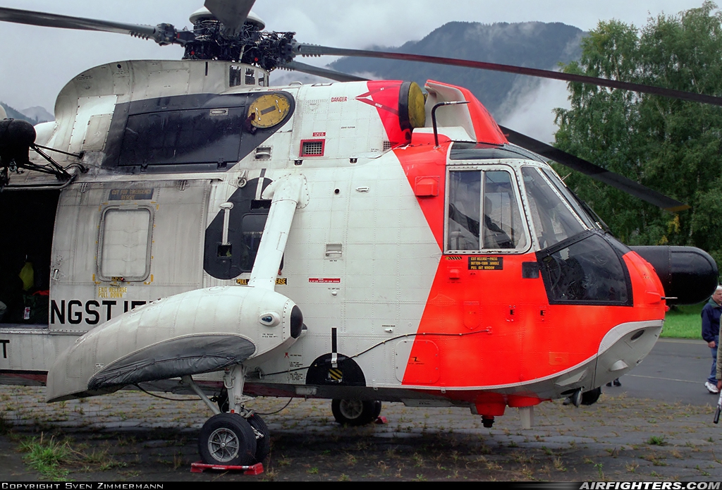 Norway - Air Force Westland Sea King Mk43B 322 at Interlaken (LSMI), Switzerland