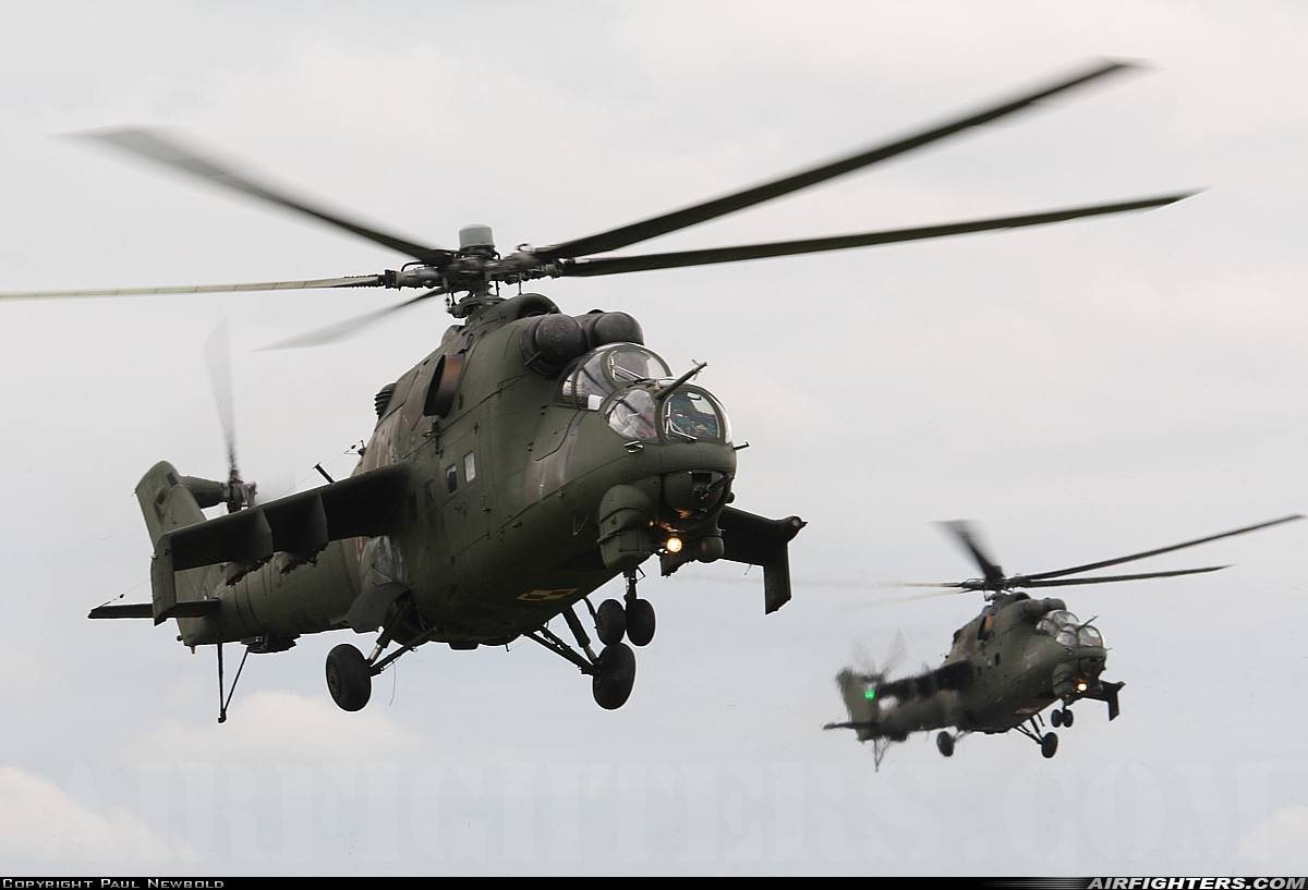 Poland - Air Force Mil Mi-24D 175 at Radom - Sadkow (EPRA), Poland
