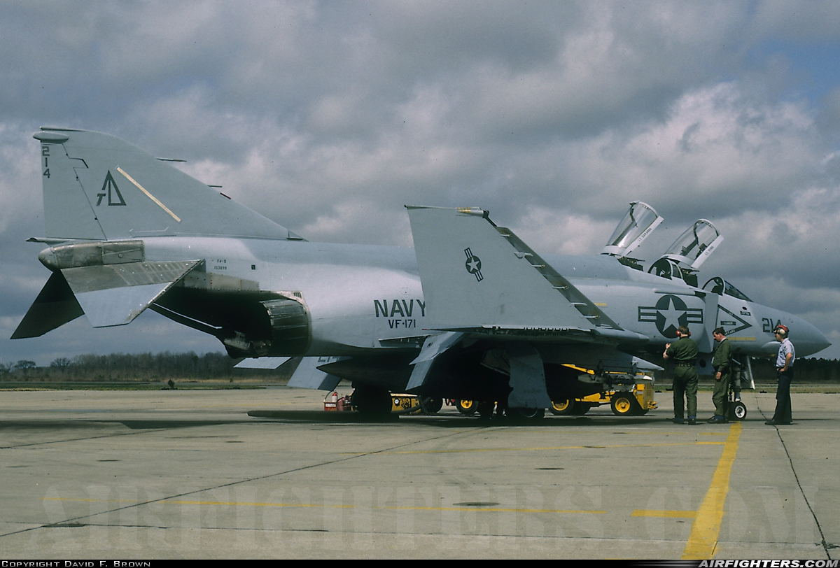 USA - Navy McDonnell Douglas F-4S Phantom II 153899 at Virginia Beach - Oceana NAS / Apollo Soucek Field (NTU / KNTU), USA