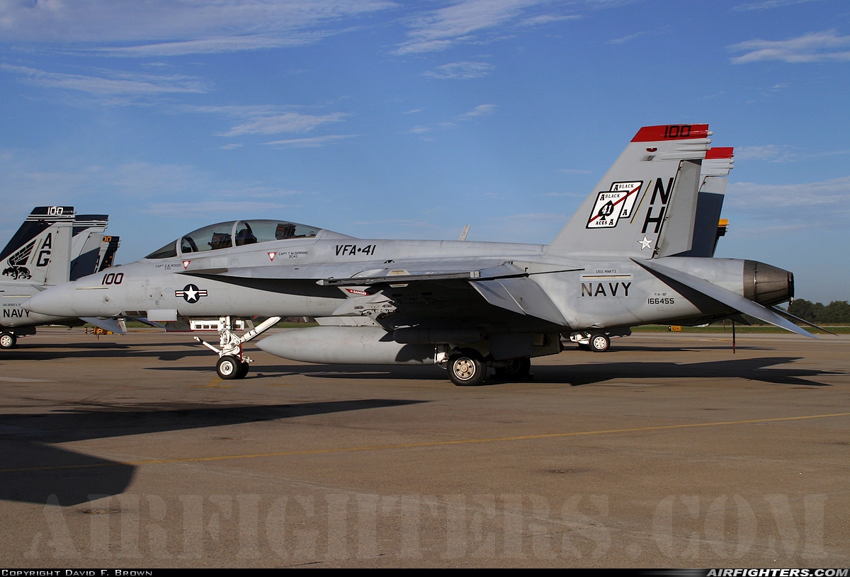USA - Navy Boeing F/A-18F Super Hornet 166455 at Virginia Beach - Oceana NAS / Apollo Soucek Field (NTU / KNTU), USA