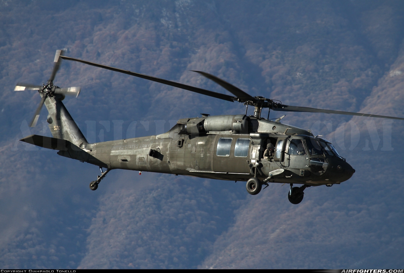USA - Army Sikorsky UH-60L Black Hawk (S-70A) 94-26570 at Aviano (- Pagliano e Gori) (AVB / LIPA), Italy